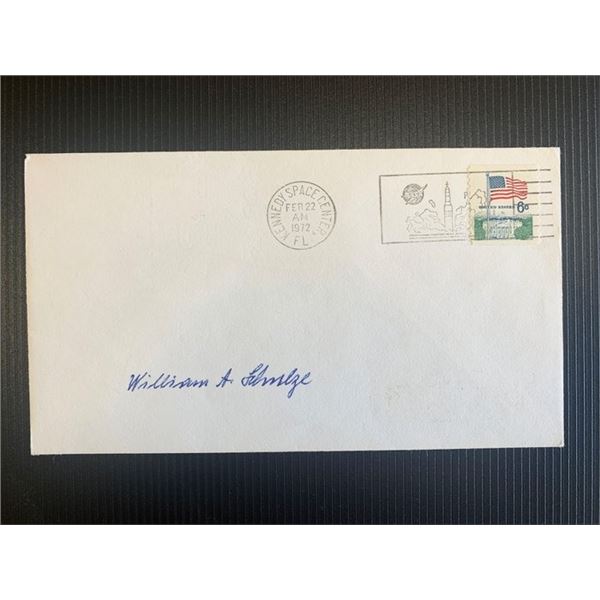 William August Schulze signed first day cover