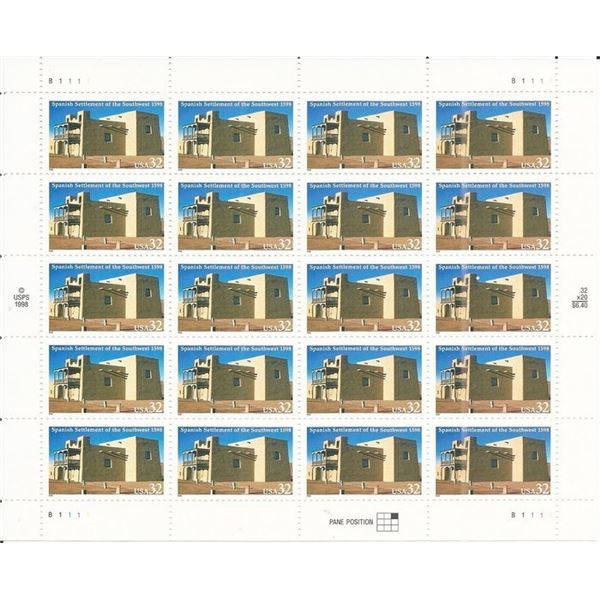 Spanish Settlement of the Southwest Stamps