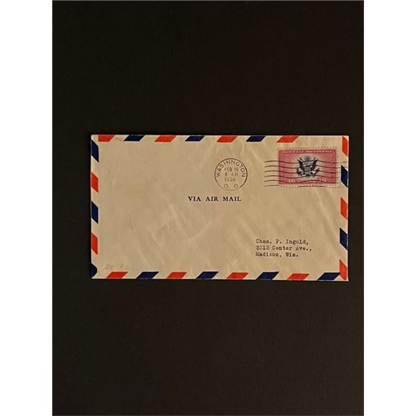 1936 Washinton DC First Day Cover