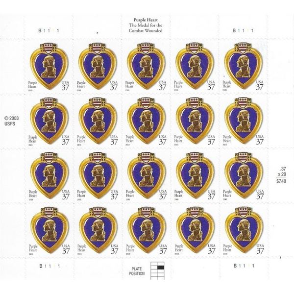 Purple Heart Stamps
