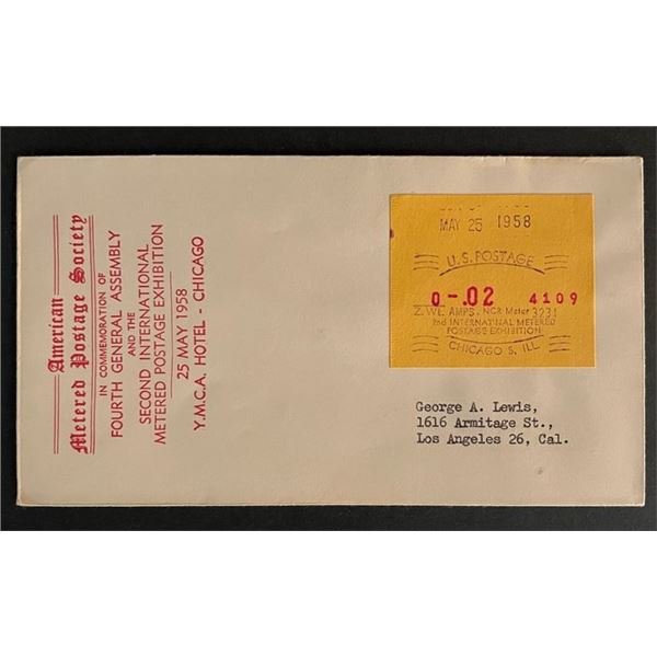 Metered Postage Society Cover