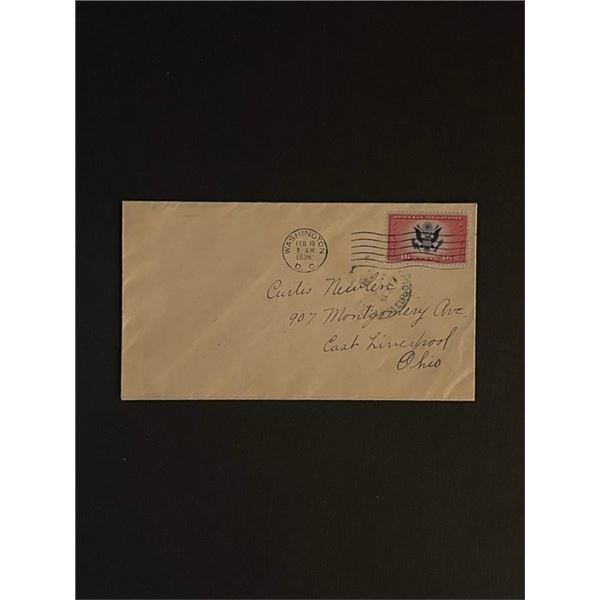 1936 Washinton DC First Day Cover