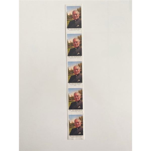 Father Ted Hesburgh Forever USA Set of 5