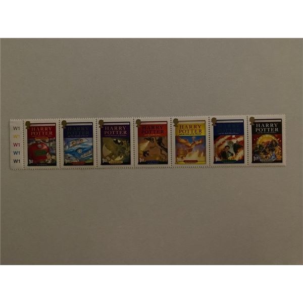2007 Harry Potter Stamp Sheet