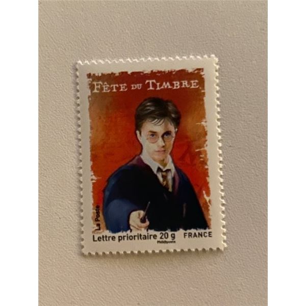 2007 French postage stamp featuring Harry Potter