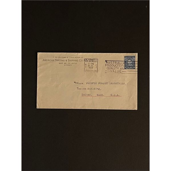 1939 Australian First Day Cover