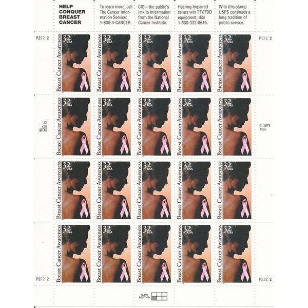 Breast Cancer Awareness Stamps