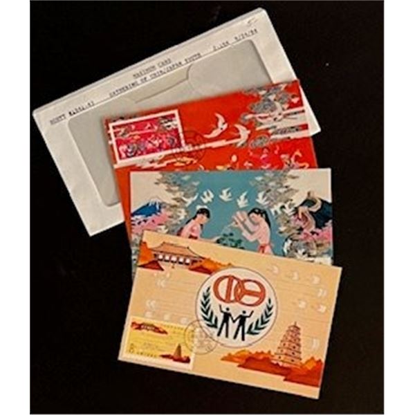 People's Republic of China 1984 Set of 3 postcards.