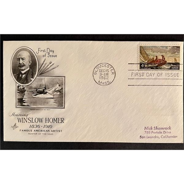 Winslow Homer First Day Cover