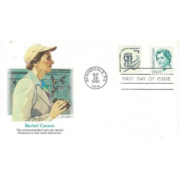 Rachel Carson FDC