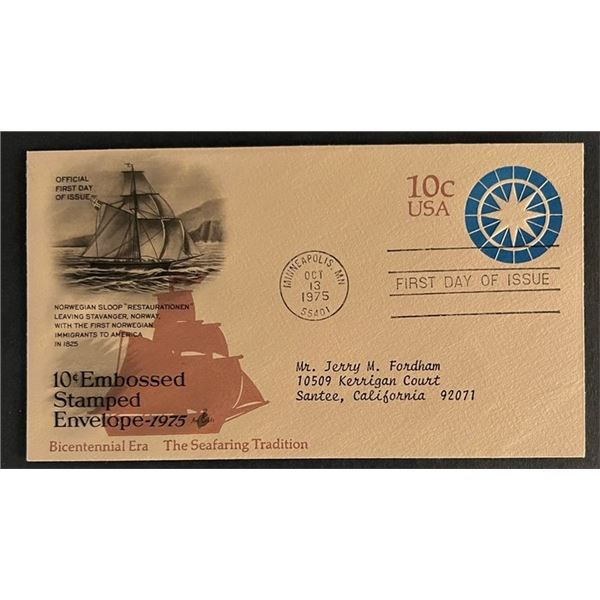 The Seafaring Tradition First Day Cover