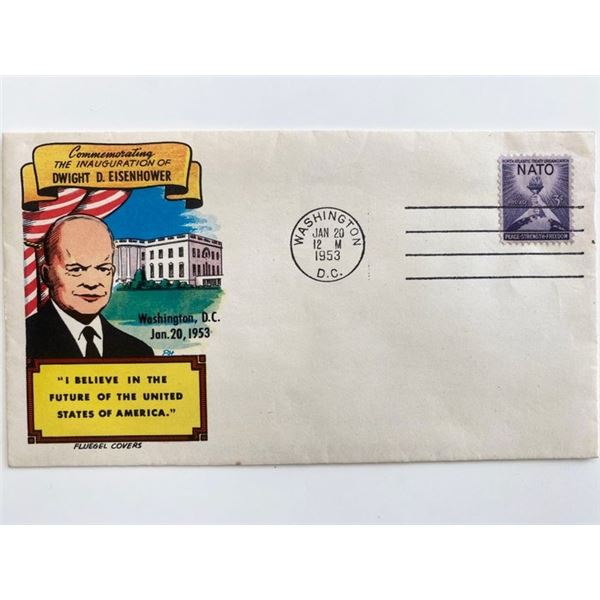 Dwight D. Eisenhower Inauguration Day Fluegel Cover