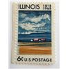 Image 1 : 1968 6c Illinois Statehood Commemorative Stamp