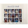 Image 1 : Classic American Dolls Collectible Stamp 32 Cent Sheet - Scott 3151