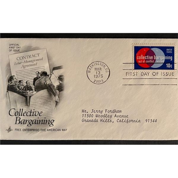 Collective Bargaining First Day Cover