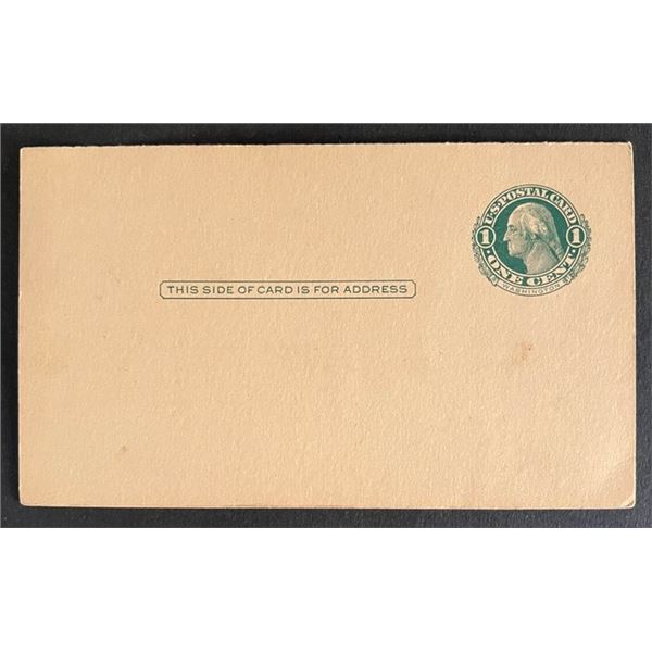 United States 1922 post card