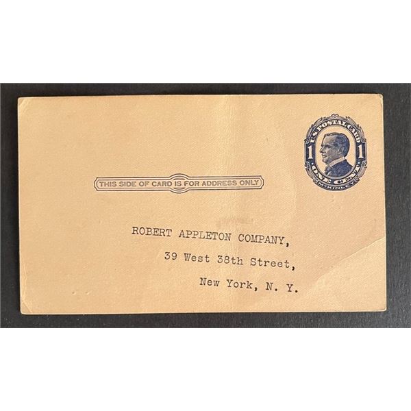 United States 1900s post card