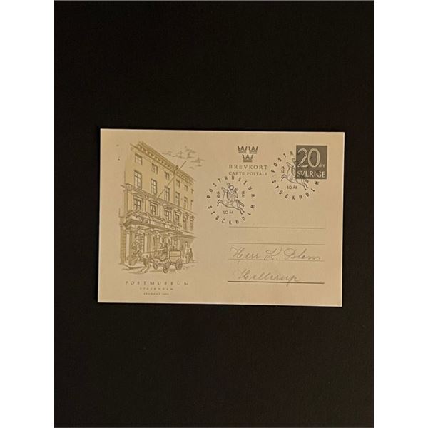 1956 Sweden First Day Cover