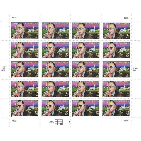 Thornton Wilder Stamps