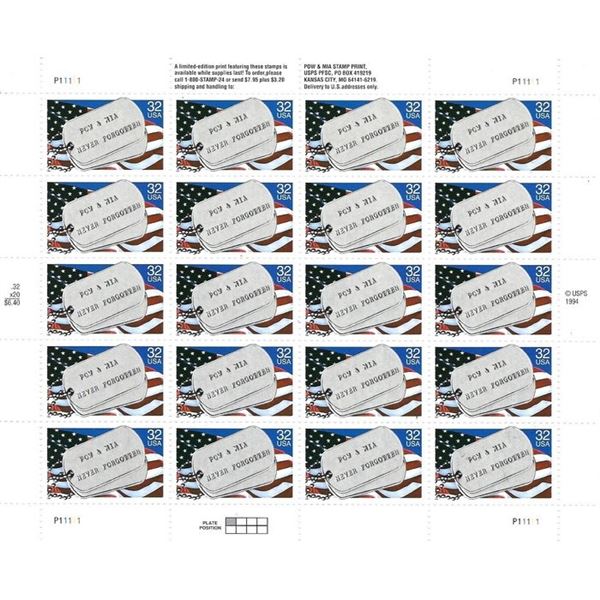 POW & MIA Stamps
