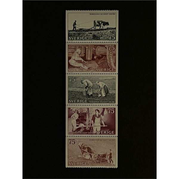 Three Unused Sweden Stamps Complete Set