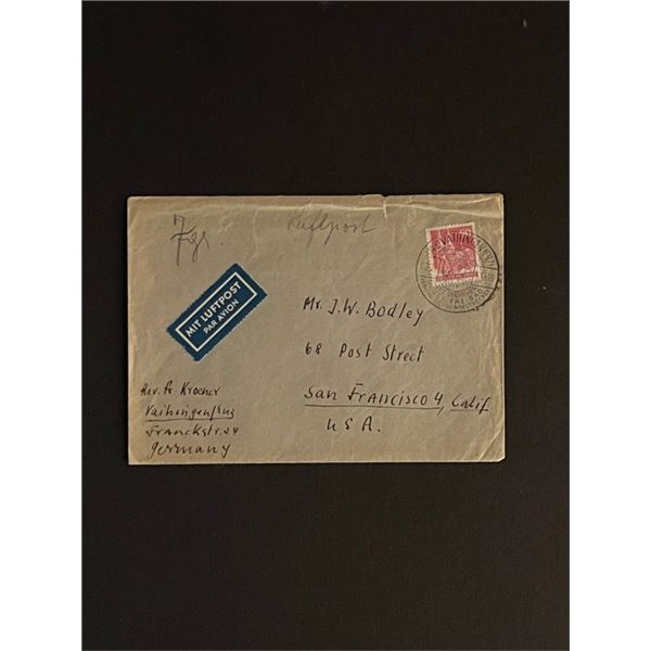 1953 Germany First Day Cover