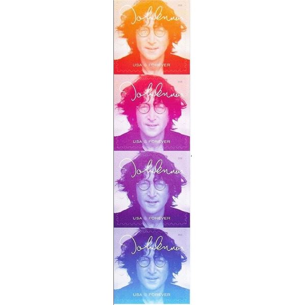 John Lennon USA Stamp Sheet