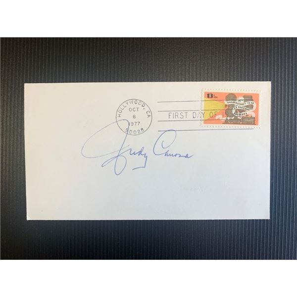 Judy Canova signed first day cover