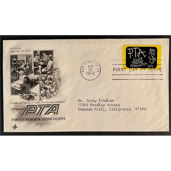 PTA First Day cover