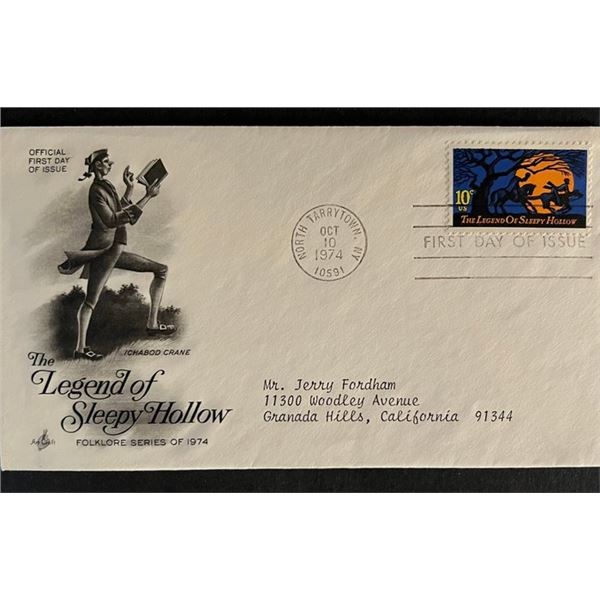 Sleepy Hollow First Day Cover
