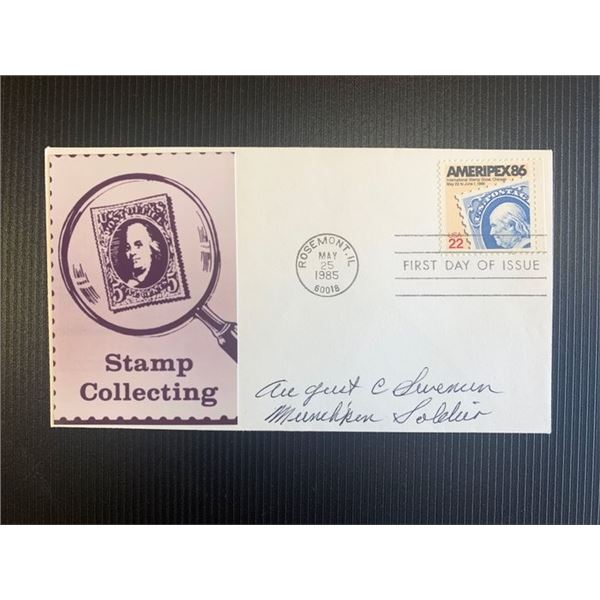 Wizard of Oz August C Swensen Signed First Day Cover