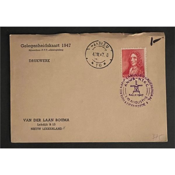 Gelegenheidskaart 1947 cover