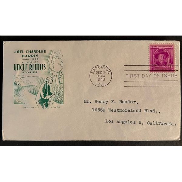 Joel Chandler Harris First Day Cover
