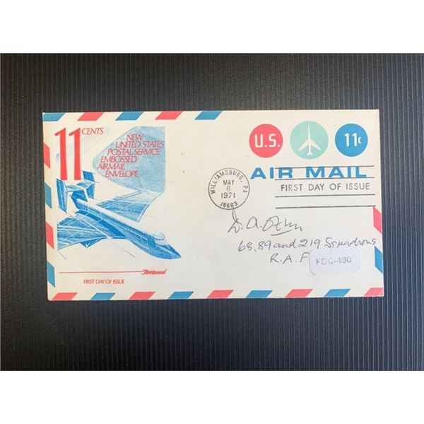 Douglas Oxby signed first day cover