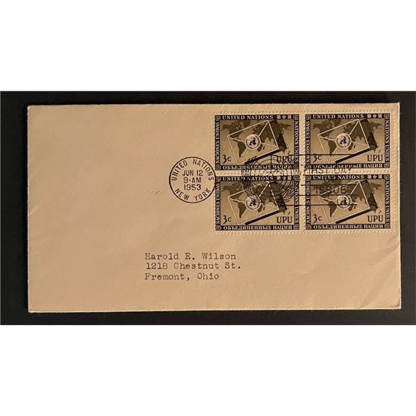 United Nations First Day Cover