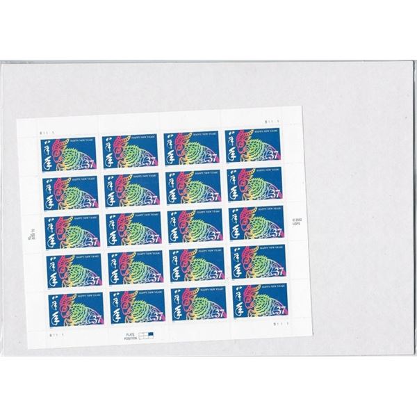 Chinese New Year, Year of the Ram Stamp Sheet