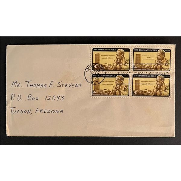 Dag Hammarskjold stamp cover