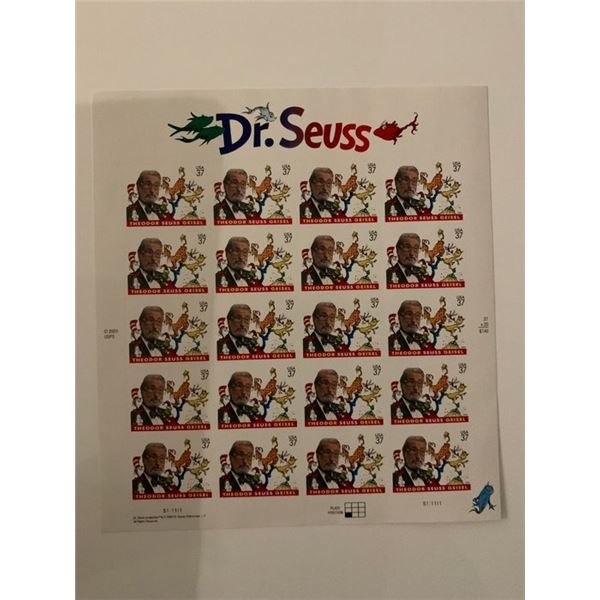 Dr Seuss Stamp Set