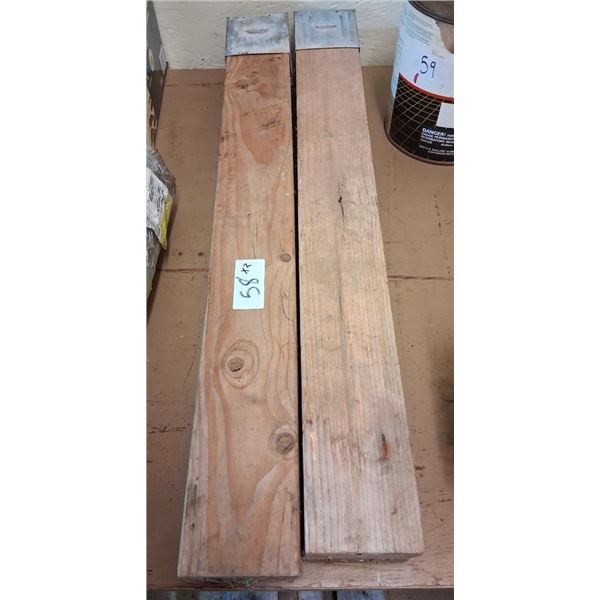 2 WOODEN RAMPS