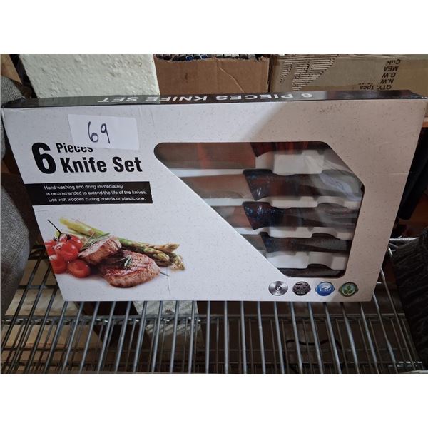 6PC KNIFE SET