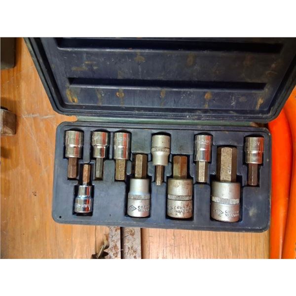 10PC SOCKET ALLAN KEY SET