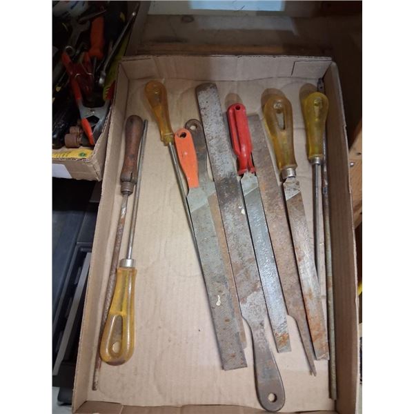 BOX LOT OF ASSORTED FILES