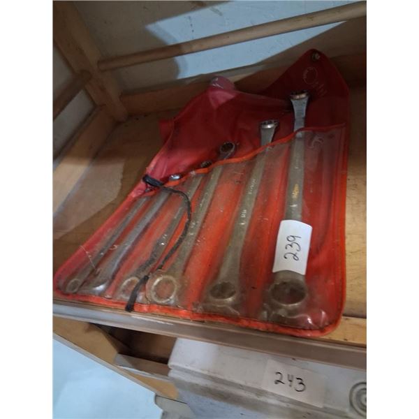 6PC 3/8-1IN WRENCH SET