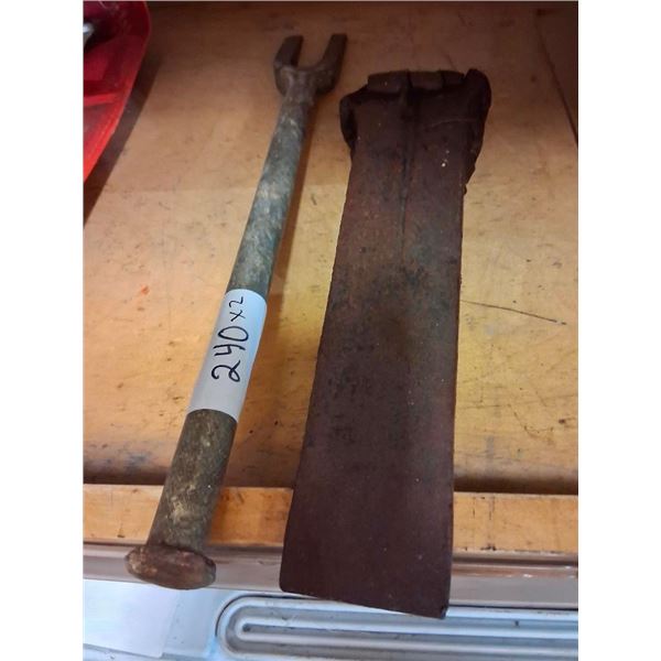 2 TREE WEDGES