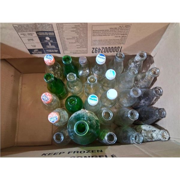 BOX OF ASSORTED BOTTLES