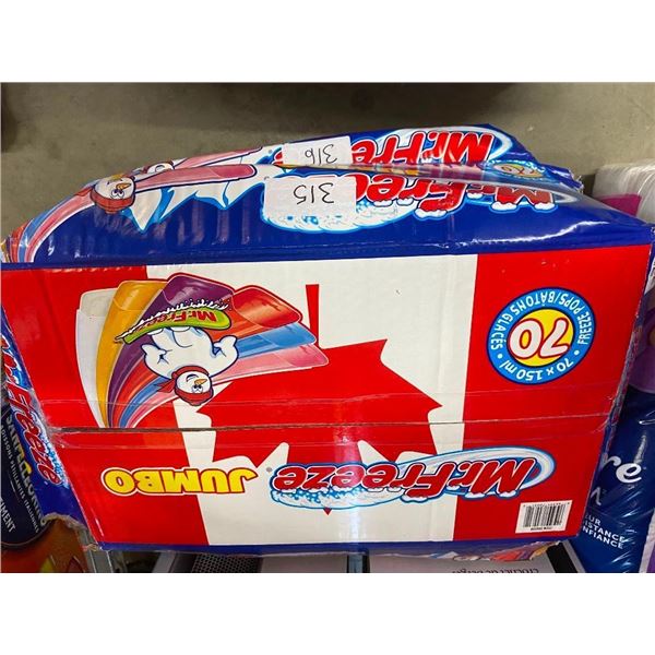 APPROX. 70 JUMBO MR FREEZE
