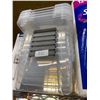 Image 1 : 6 SMALL TOTES WITH LIDS