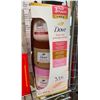 Image 1 : 3 TINS OF DOVE BODY SCRUB
