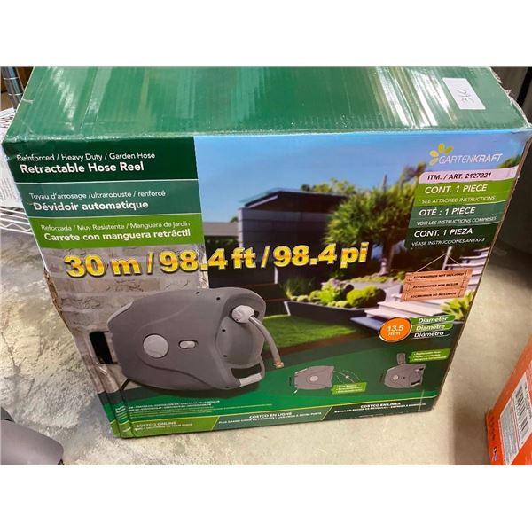 30M RETRACTABLE HOSE REEL
