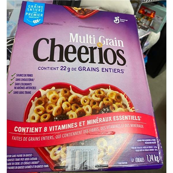 BOX OF MULTI-GRAIN CHEERIOS